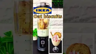 話題のIKEAのオーツ麦 ビスケットシェイク IKEA BJALLRA KAFFEREP Mixed Food by Ninja blast