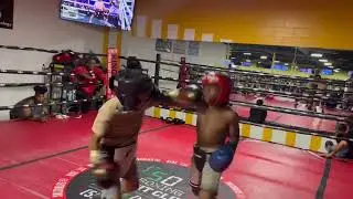 WK22 Powerhouse Boxing Club Erik sparring at 501 BC