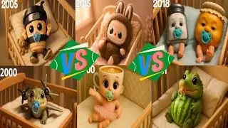 Labubu VS2006 vs 2018 vs 2019 vs 2020 🔥 The Cutest Meme Evolution Battle!