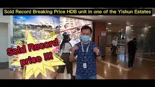 HDB unit Sold at Record Price!!