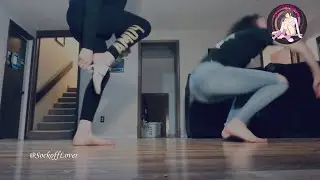 Yoga challenge 7 (socks off)