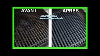 3 Recettes Magiques Pour Nettoyer et D&eacute;graisser la Grille du Barbecue Facilement.