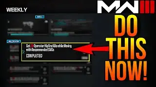 How To Get 20 SMG HIPFIRE Kills WHILE MOVING MW3!