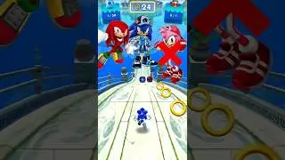Knuckle 🆚 All star Amy 🆚???? #sonic #sonicthehedgehog