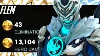 GM FLEM GENJI MAIN! 43 ELIMS! [ OVERWATCH SEASON 20 TOP 500 ]
