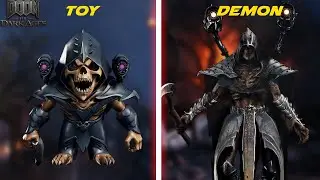 DOOM: The Dark Ages - All Toys vs Demons Models Comparison - Side by Side