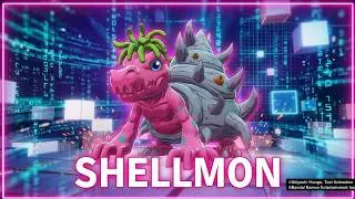 Digimon Story Time Stranger - Digivolution to Champion SHELLMON