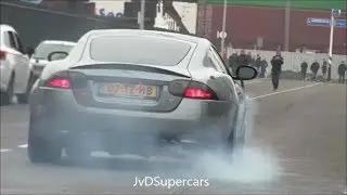 Jaguar XKR 4.2 V8 Supercharged Stage 2 w/ Custom Exhaust - LOUD Accelerations & Revs!
