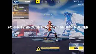 New Frozen Skull Trooper (Not ClickBait)