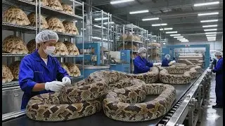 Inside the Python Leather Craft: A Complete Journey Through Exotic Luxury Production – Full Process