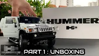 Unboxing Hummer H2 1/18 Diecast Model | PART 1