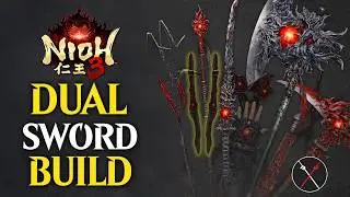 Nioh 3 Dual Swords Build - Flowing Flame
