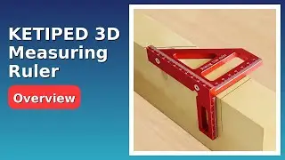 REVIEW (2025): KETIPED 3D Measuring Ruler. Features.