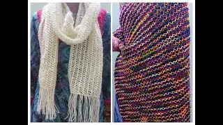 Easy Muffler/ Shawl/ Stall Design For Women