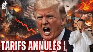 🚨 URGENT - Tarifs annul&eacute;s: Trump furieux, choc sur les march&eacute;s mondiaux.