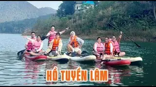 Trấn Thành HariWon Cùng Hội Bạn Chèo Kayak Trên Hồ Tuyền Lâm Đà Lạt