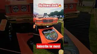 Rick Ross Car Show 2024! Custom RickRoss mural Big blower Donk #carshow #rickross #blownengine #fypシ