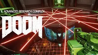 DOOM 2016 Level 8: Advanced Research Complex | 4K Gameplay