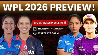 WPL 2026 Preview and Winner Prediction! | Sport Circle Live