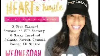 Having Equal Parts - Heart & Hustle :: Team RenewMe Call with Chonta Flowers