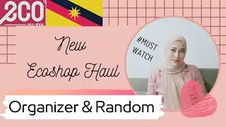 New Viral Ecoshop Sarawak Haul #rm2 #viral #ecoshop