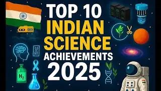Top 10 🔥 இந்திய 🇮🇳 Science Achievements of 2025