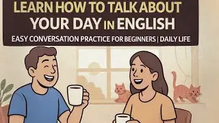 Learn How To Talk About Your Day In English | Easy Conversation Practice For Beginners | Daily Life