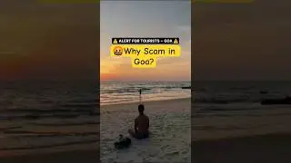 ⚠️Alert for tourists Goa🚨 2026/1/9 #shorts #travel #lifeisbutadream#bagabeach #massage#nature #viral