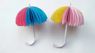 Diy Paper Umbrella Making Step By Step At Home.
