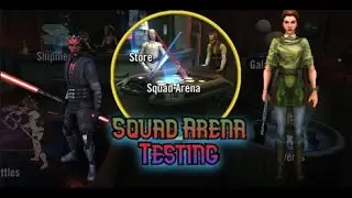 Squad Arena Testing: Mauldalorians vs GL Leia!