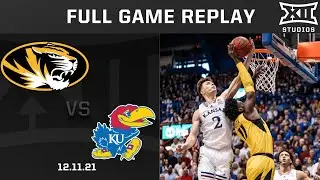 Missouri vs. Kansas Men's Basketball Full Game Replay (12.11.21) | Big 12 Basketball