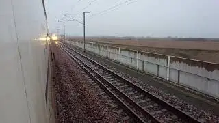 Au plus pr&egrave;s du passage d'un TGV &agrave; 320km/h !
