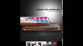 iphone leather flip case