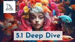 Освоение Midjourney v5.1: подробный обзор новой версии! (RAW, Seeds, советы и рекомендации!)