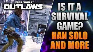 SURVIVAL STORY GAME, HAN SOLO, MINI GAMES & MORE Star Wars Outlaws Developer Interview