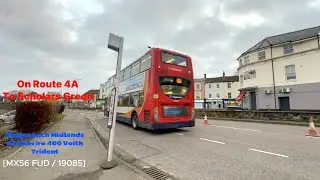 Stagecoach Midlands ADL Enviro 400 Voith Trident [MX56 FUD / 19085]