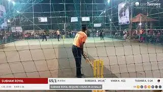 Subham Royal vs Subham Champion live cricket match | Subham Elite Housing Box Cricket 2.0 live - Su