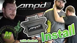Installation of the AMP'D Throttle Booster on Ford F150