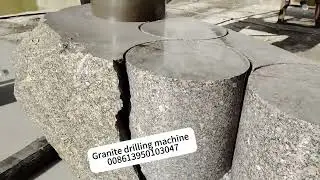 Fast cutting stone hole saw marble granite core drilling machine #stoneholesawmachine #stonedrilling