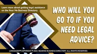 Who Will You Go To If You Need Legal Advice?
