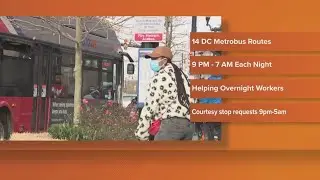 Metro will launch it's 24/7 bus service Sunday night