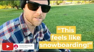 Summerboard Rides Just Like a Snowboard