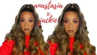 makeup therapy with jackie aina x anastasia beverly hills ft. hairsofly shop mlf413 teagan