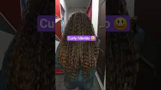 curly hibrido #curly #curlyhibrido #curlycrochet #curlyhair #curlytutorial #curlytips #curlycrochet