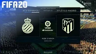 FIFA 20 - RCD Espanyol vs. Atl&eacute;tico Madrid @ RCDE Stadium
