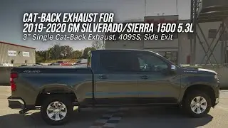 Hooker BlackHeart Cat-Back Exhaust for 2019-2020 Silverado/Sierra 1500