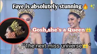 [FayeYoko] OMG! Faye showcases her miss miss universe- level beauty.shes a queen👑