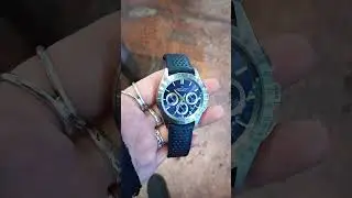 Awesome blue Hamilton automatic chrono!