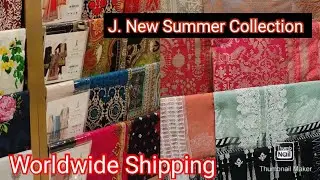 J. New Lawn Collection Volume 1. New Summer Designs 2021. Worldwide Shipping Available.