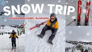 Snow trip❄️ to Snowy Mountain🗻 Australia